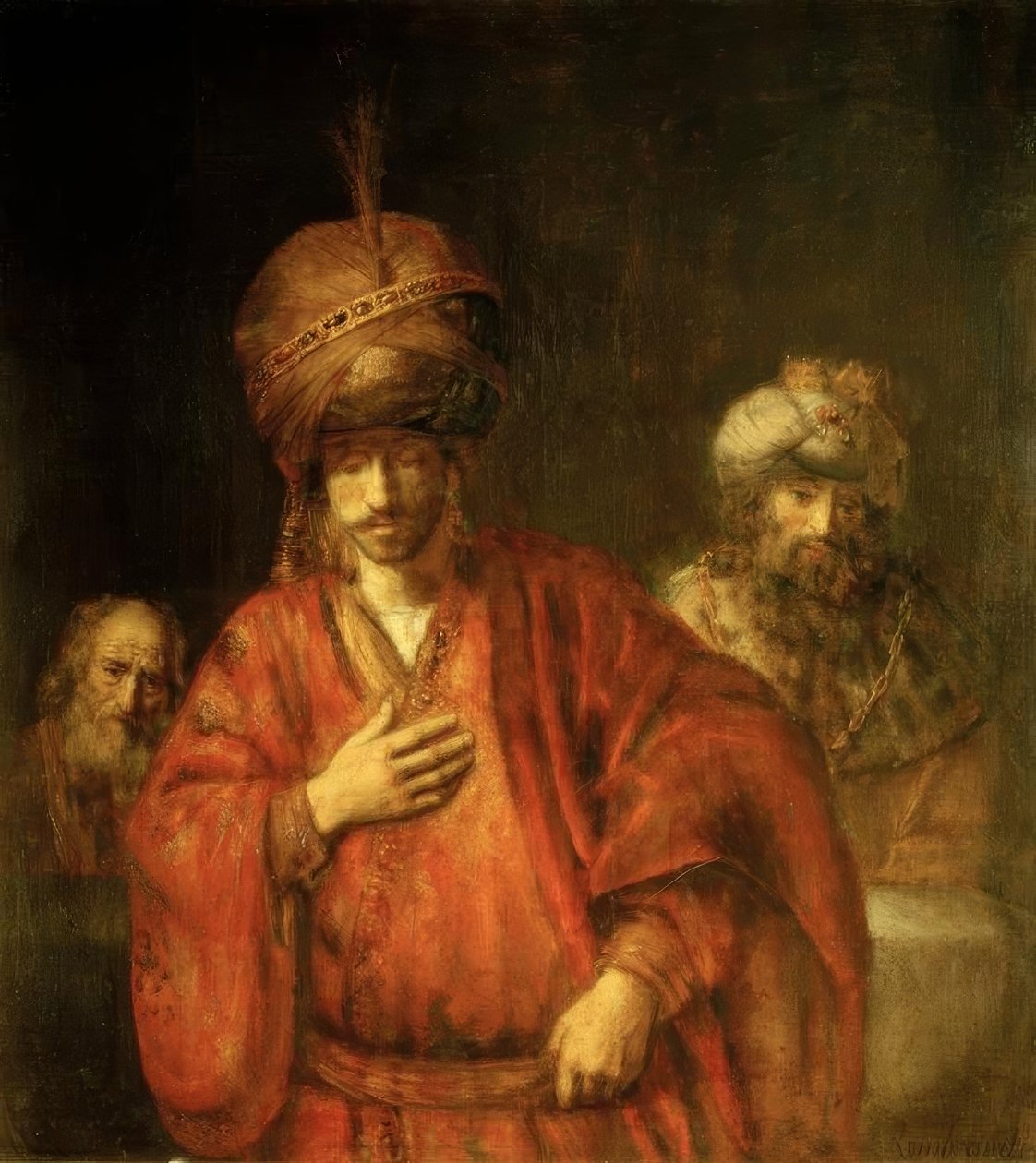 Hamam ude af favør af Rembrandt van Rijn