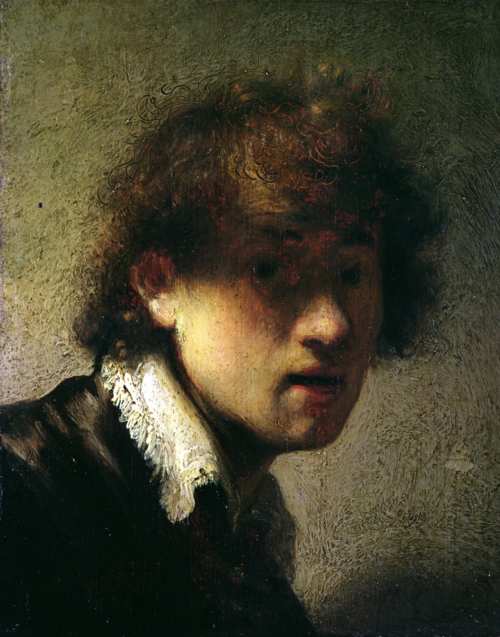 Leder af en ung mand eller selvportræt, 1629 af Rembrandt van Rijn