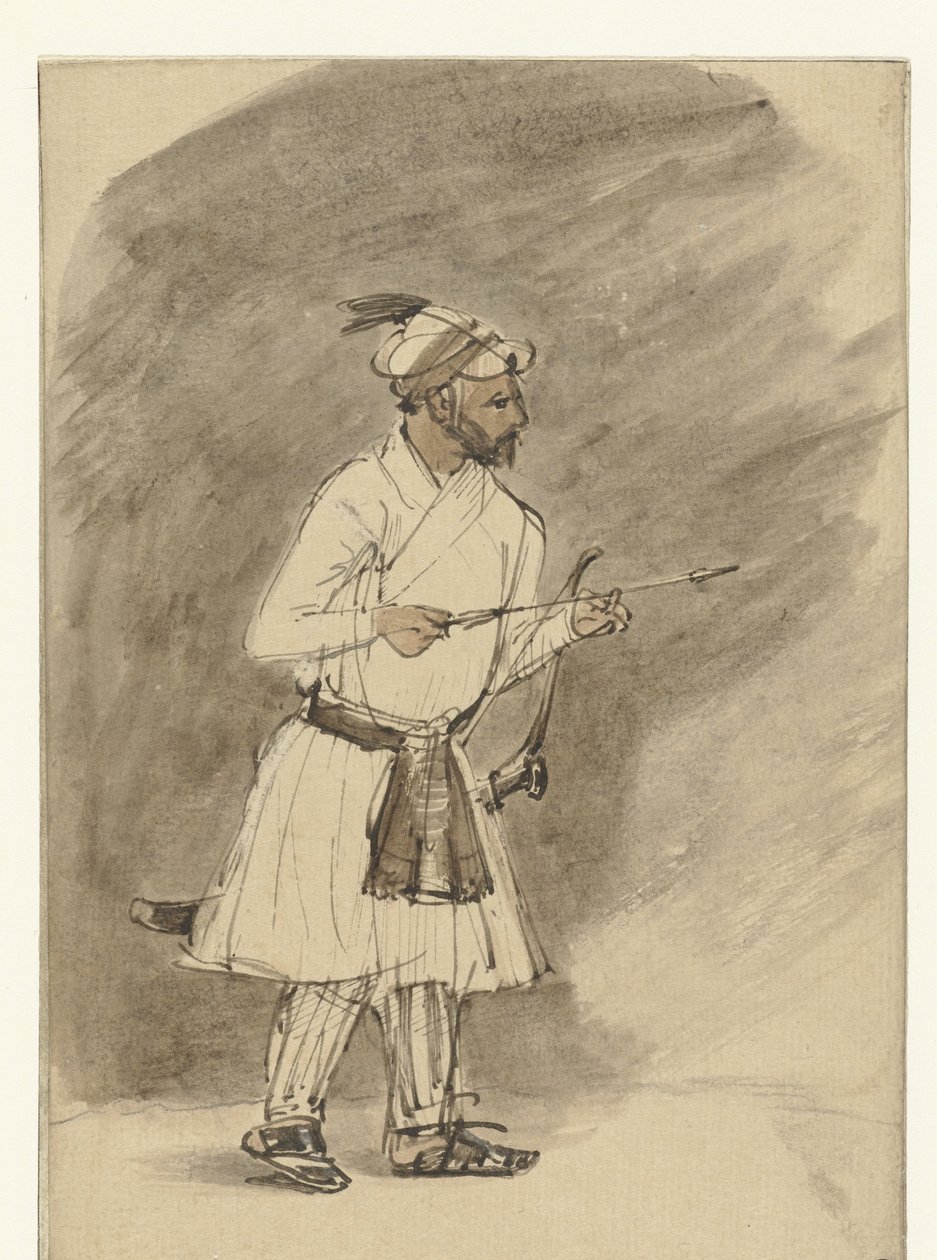 Indisk bueskytte af Rembrandt van Rijn