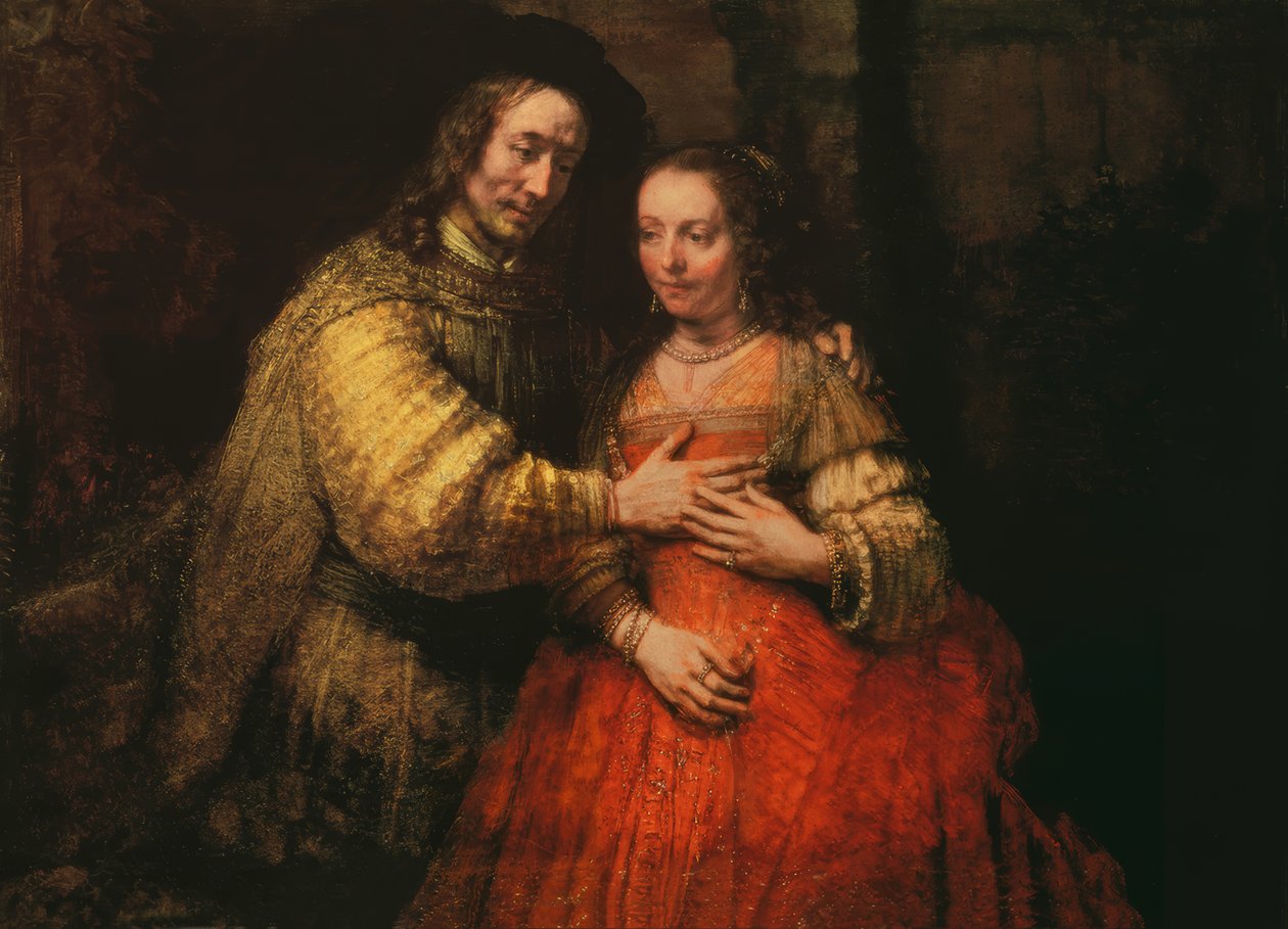 Isak og Rebekka af Rembrandt van Rijn