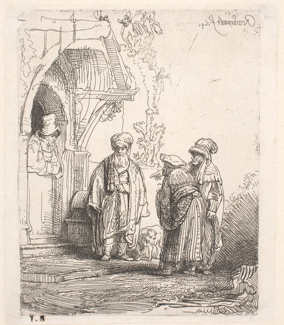 Jakob og Laban () af Rembrandt van Rijn