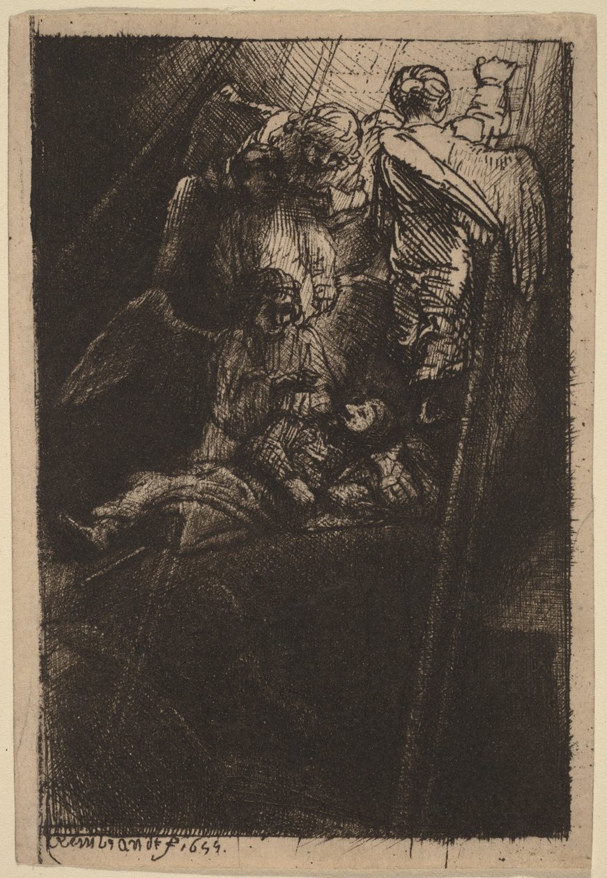 Jakobs stige af Rembrandt van Rijn
