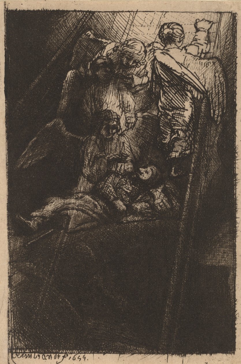 Jakobs stige, 1655. af Rembrandt van Rijn
