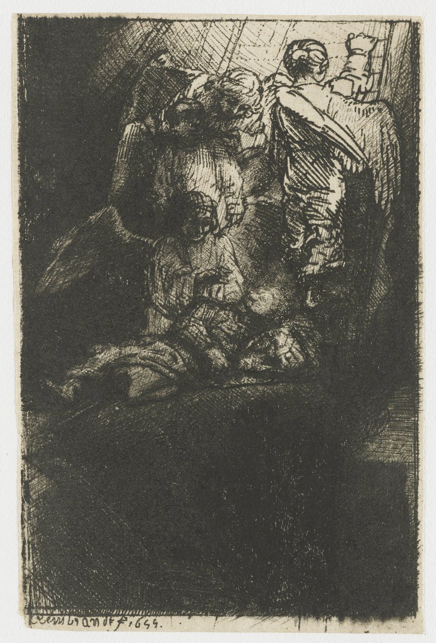 Jakobs stige af Rembrandt van Rijn