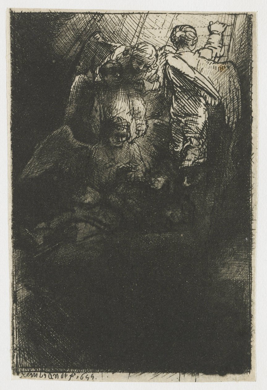 Jakobs stige af Rembrandt van Rijn