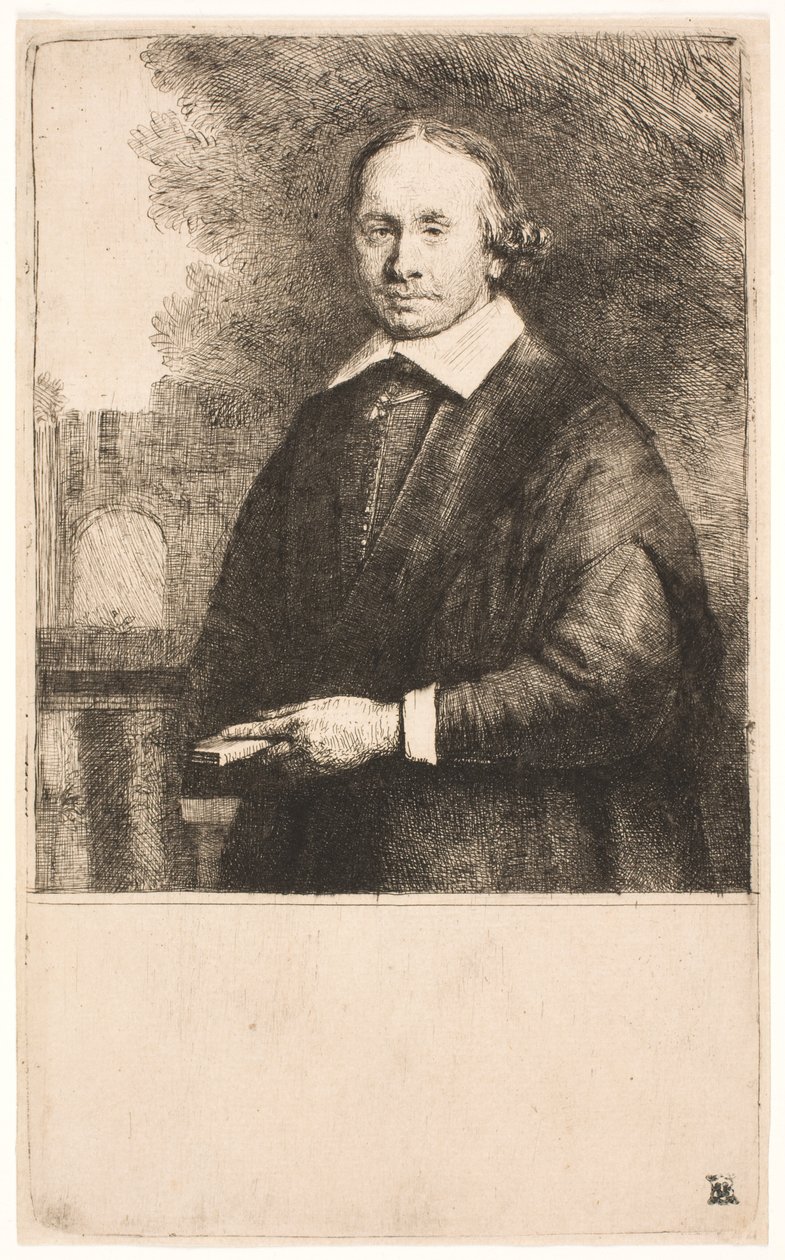 Jan Antonide van der Linden, professor i medicin af Rembrandt van Rijn