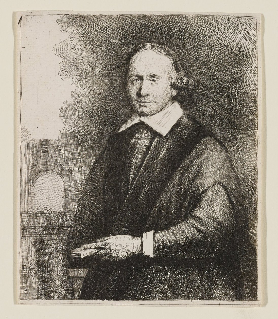 Jan Antonides Von Der Linden, professor i medicin af Rembrandt van Rijn