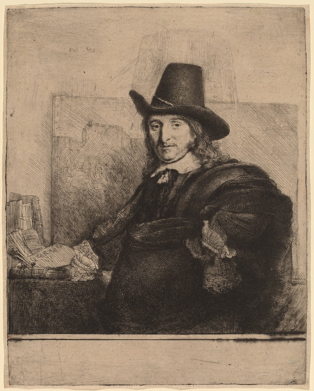 Jan Asselijn af Rembrandt van Rijn