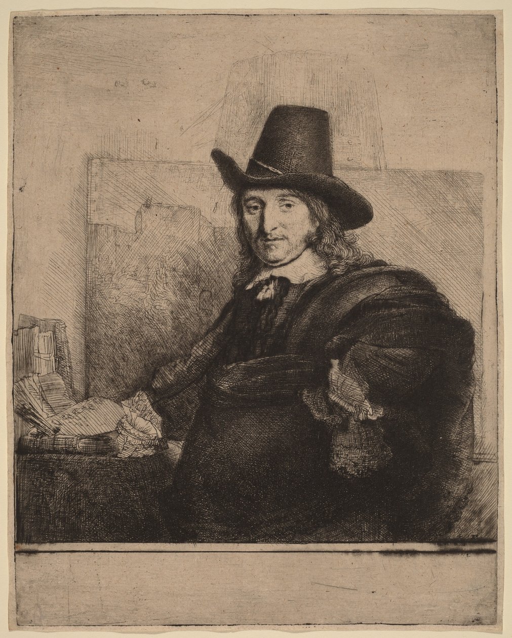 Jan Asselijn af Rembrandt van Rijn