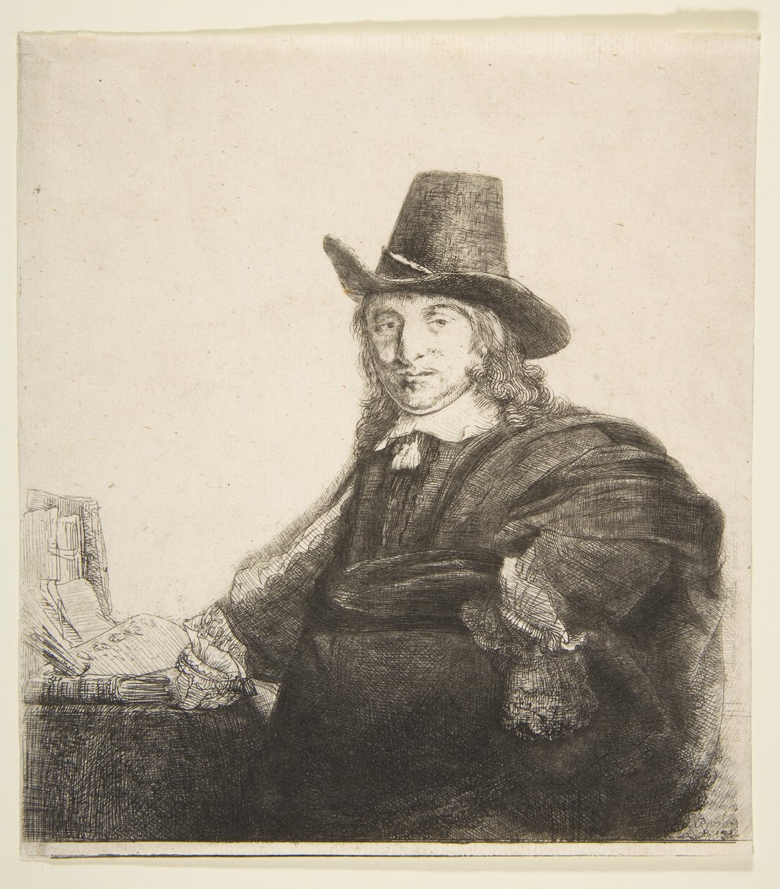 Jan Asselijn, Malerkrabbe, ca. 1646. af Rembrandt van Rijn