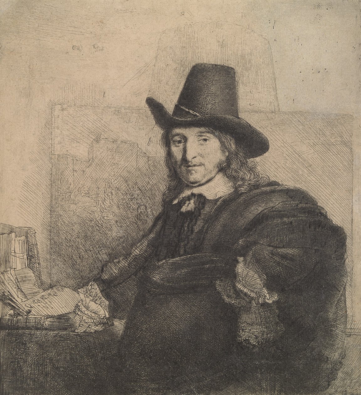 Jan Asselijn, Malerkrabbe, ca. 1647., ca. 1647. af Rembrandt van Rijn