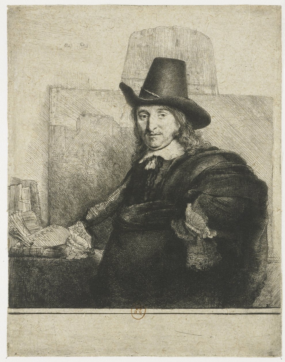 Jan Asselijn, maler af Rembrandt van Rijn