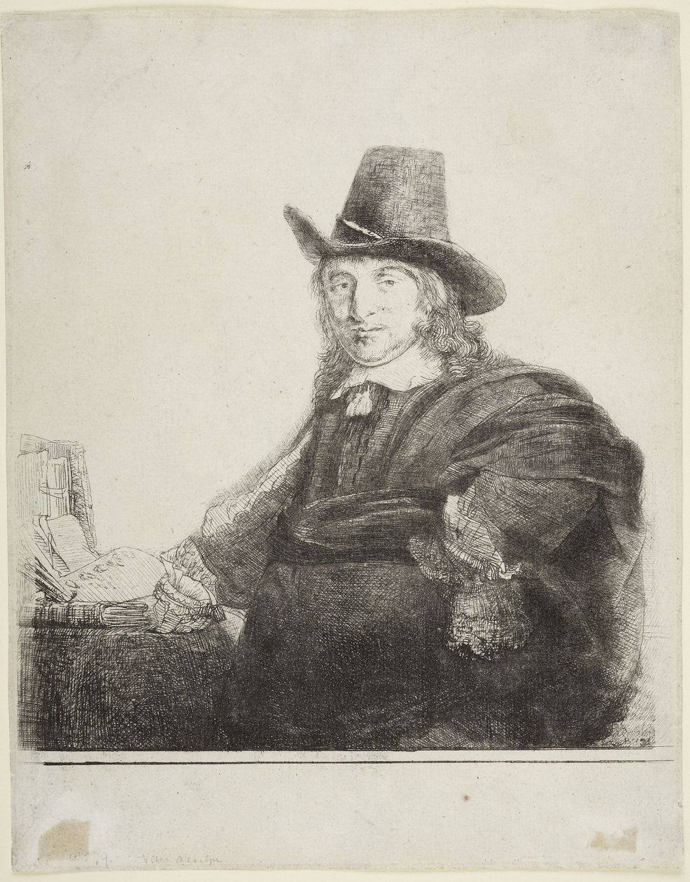 Jan Asselyn, maler af Rembrandt van Rijn