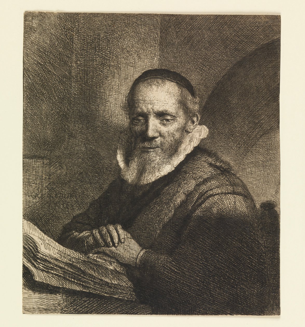 Jan Cornelis Sylvius, Prædikant af Rembrandt van Rijn