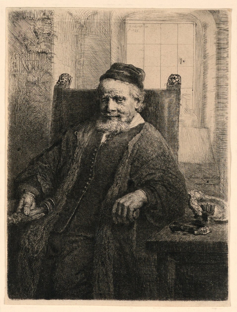 Jan Lutma, Guldsmed af Rembrandt van Rijn
