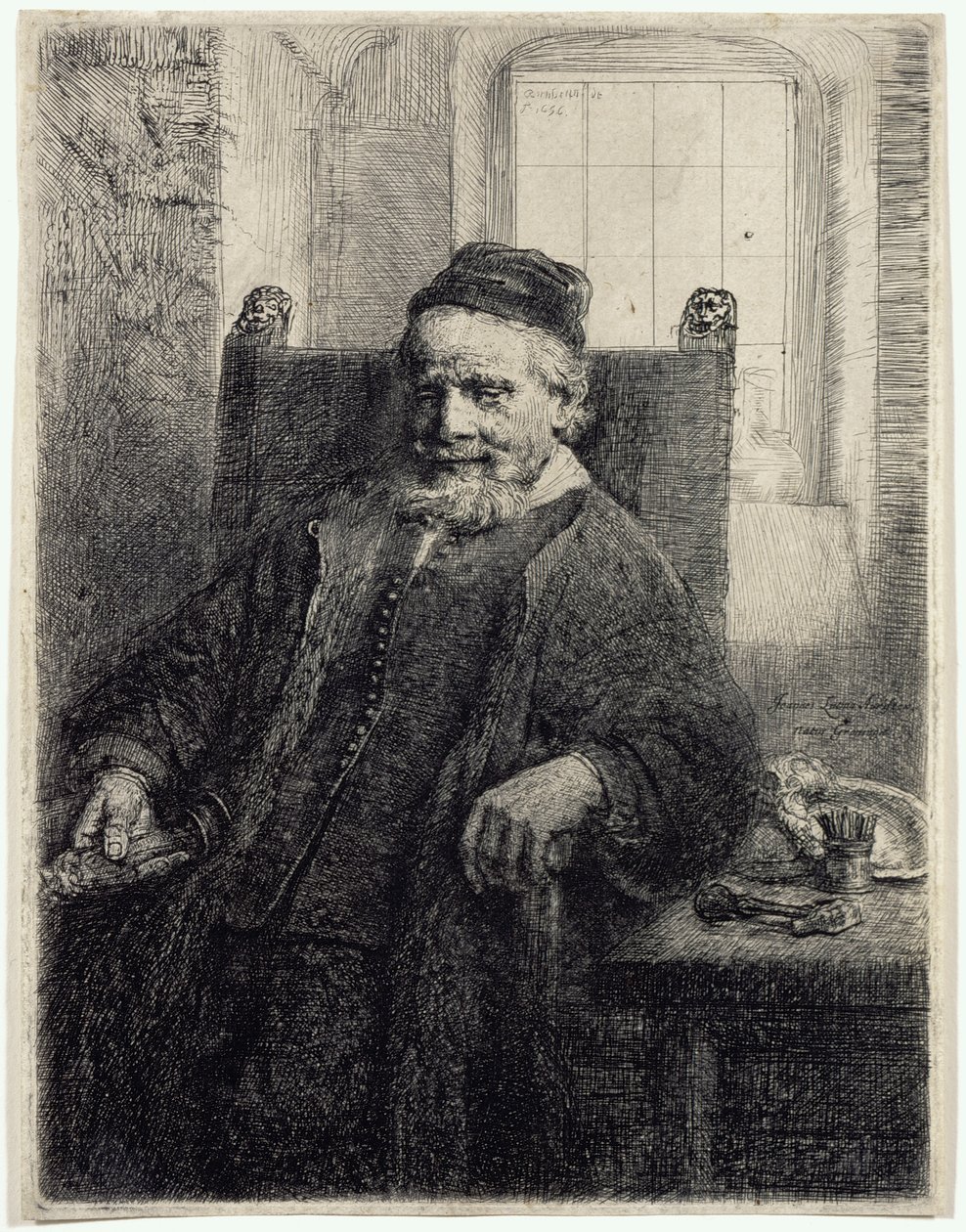 Jan Lutma, guldsmed af Rembrandt van Rijn