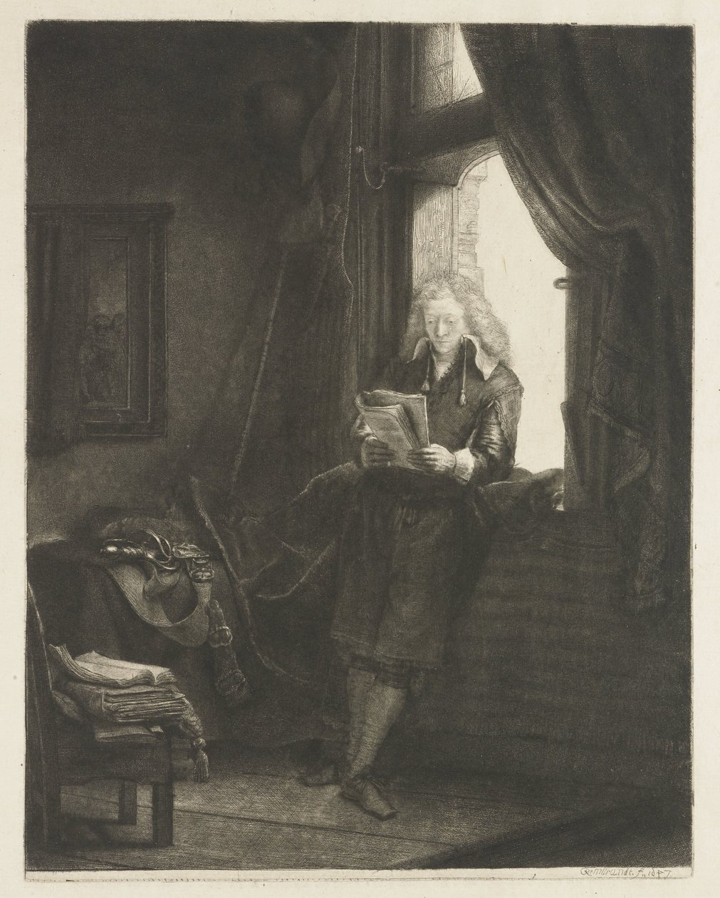 Jan seks af Rembrandt van Rijn