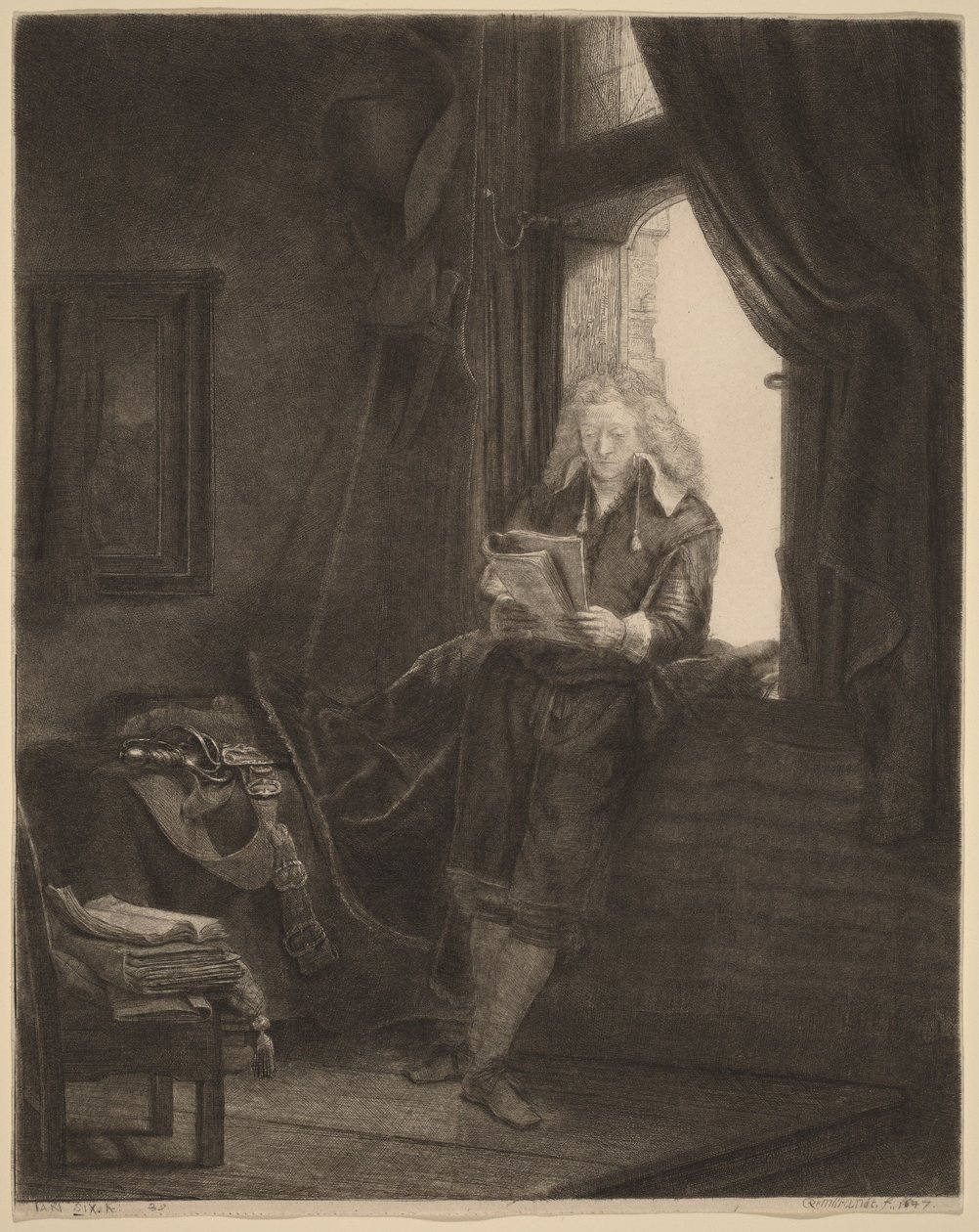 Jan Six af Rembrandt van Rijn