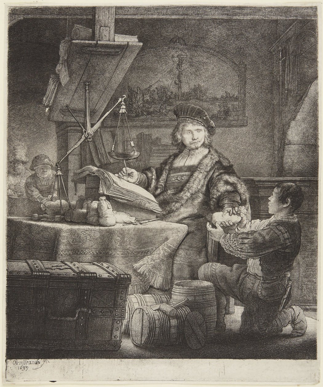 Jan Uytenbogaert (Guldvejer) af Rembrandt van Rijn