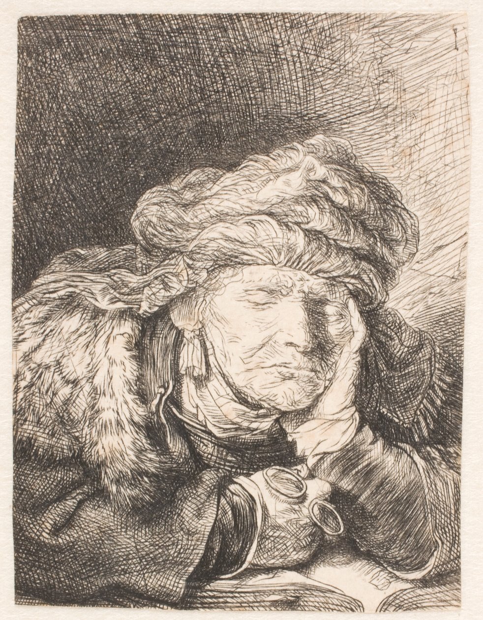 Jan Uytenbogaert, prædikant for sekten af arminiske remonstarnter af Rembrandt van Rijn
