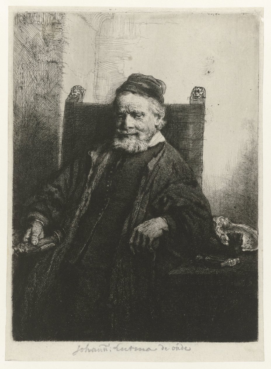 Johannes Lutma af Rembrandt van Rijn