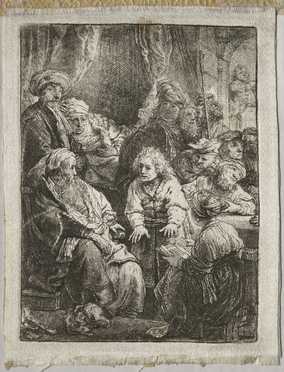 Joseph fortæller sine drømme af Rembrandt van Rijn