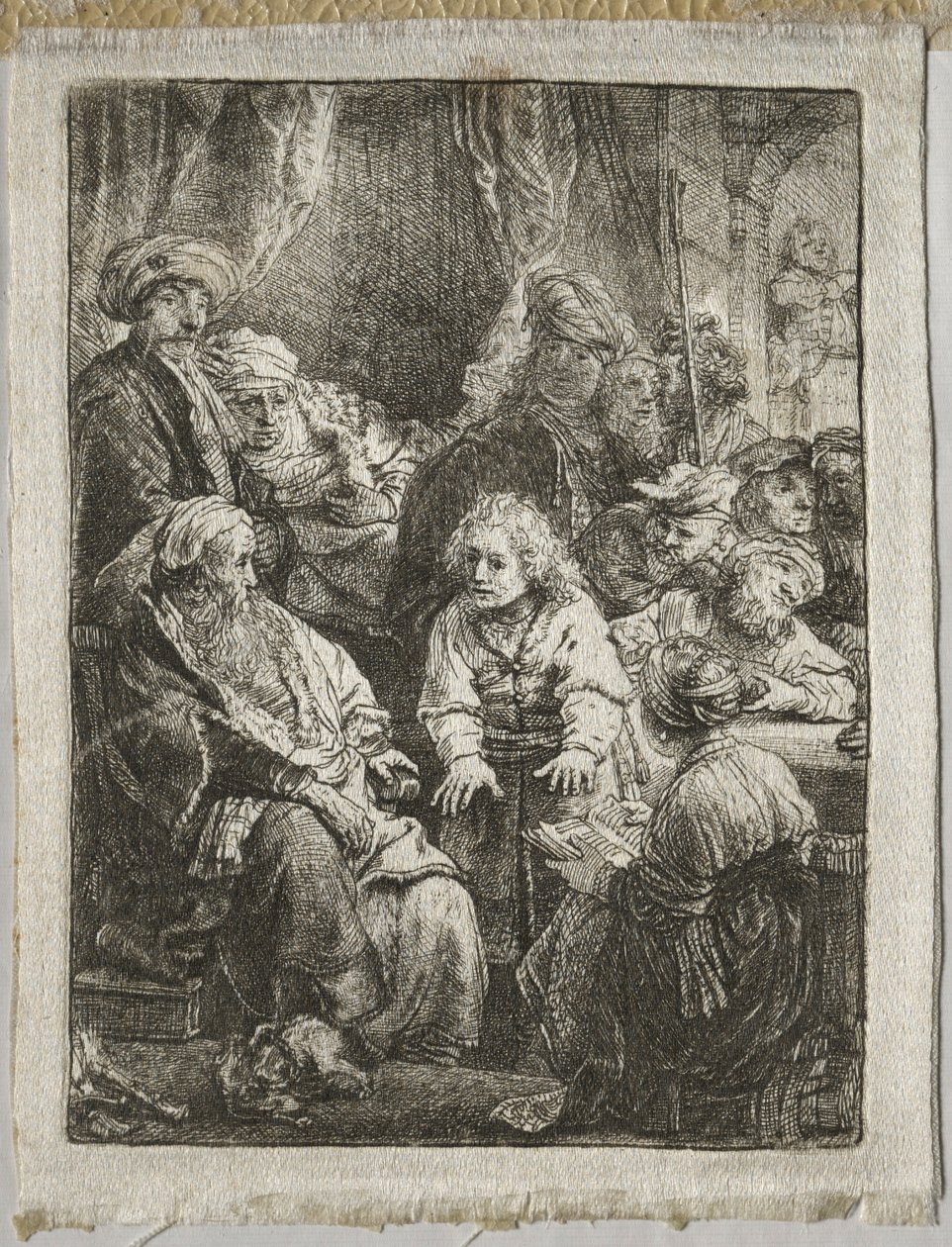 Joseph fortæller sine drømme, 1638. af Rembrandt van Rijn