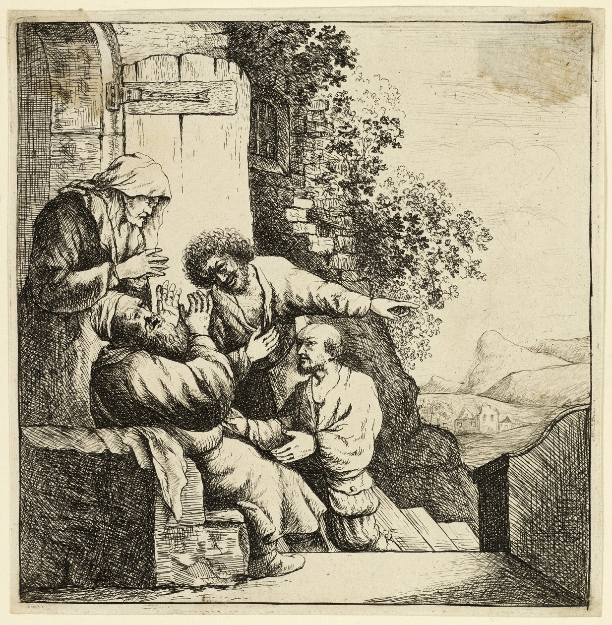 Josefs frakke bragt til Jakob af Rembrandt van Rijn