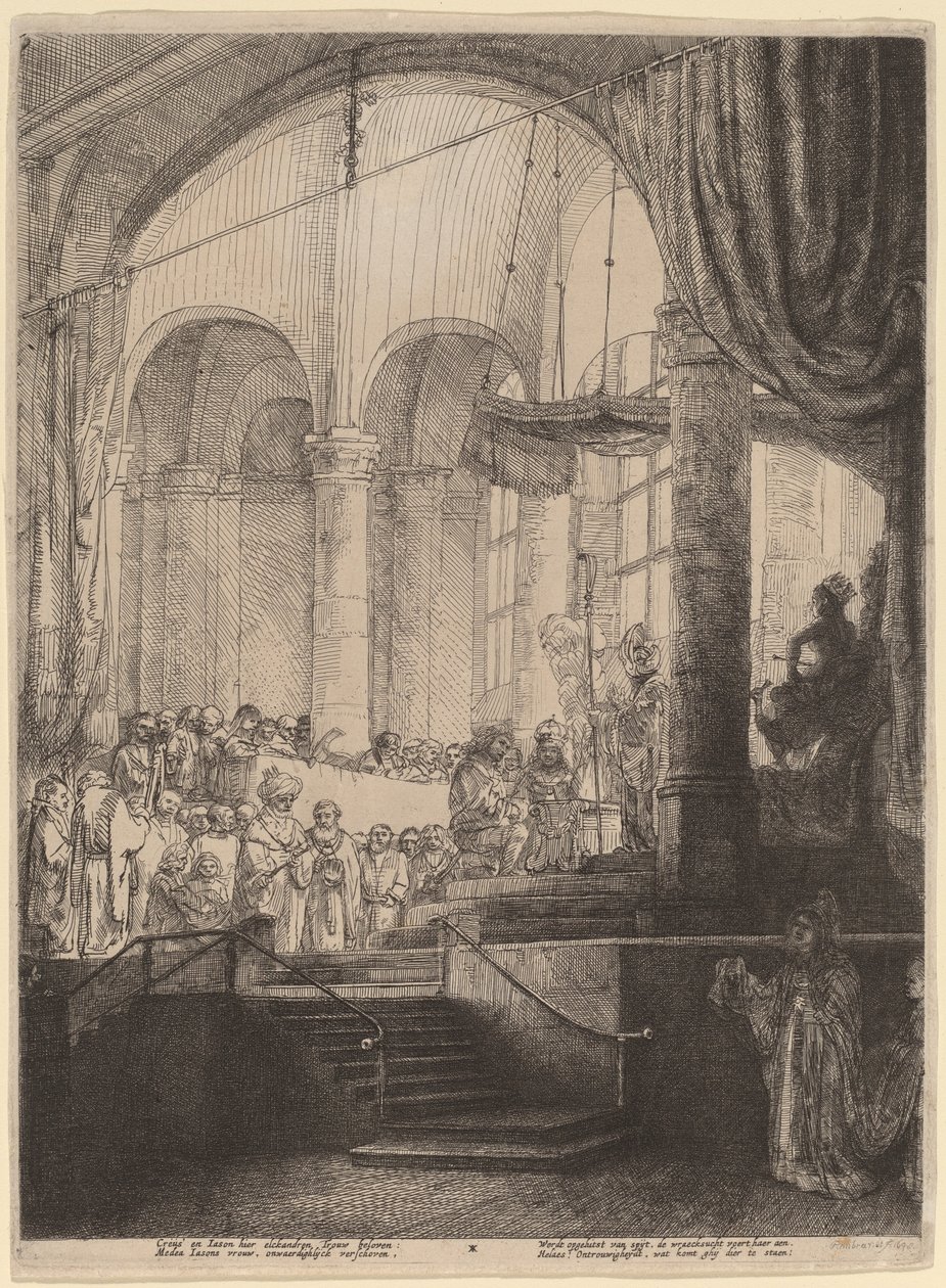 Medea eller Jasons og Creusas ægteskab af Rembrandt van Rijn