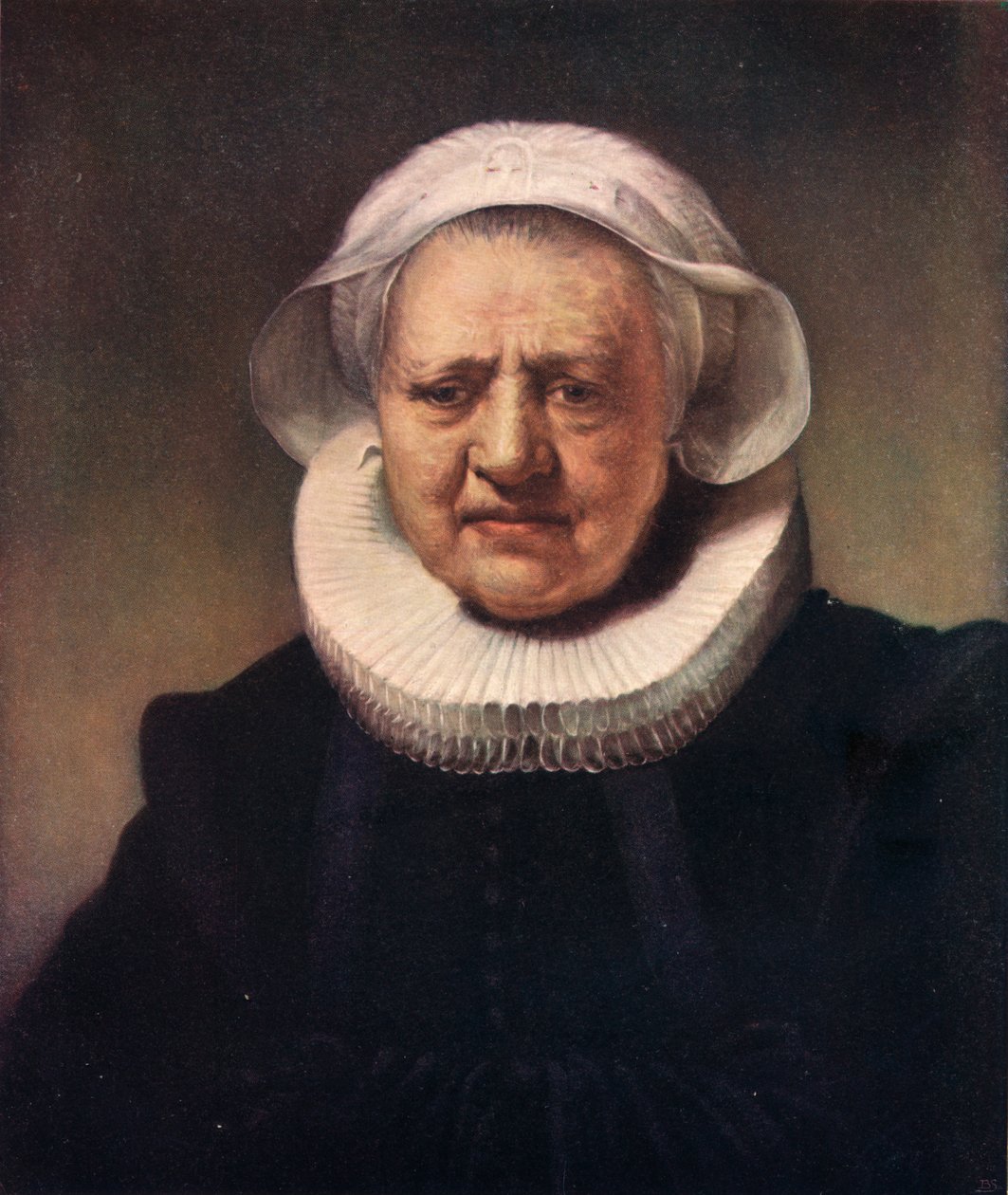 Portræt af Aechje Claesdr, 1634, 1904 af Rembrandt van Rijn