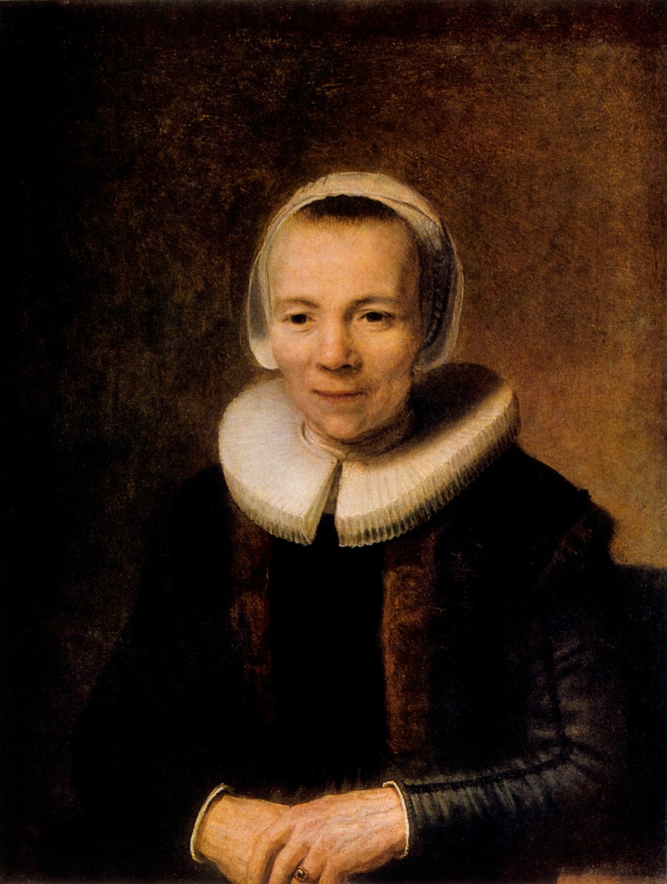 Portræt af Baertje Martens, 1649 af Rembrandt van Rijn