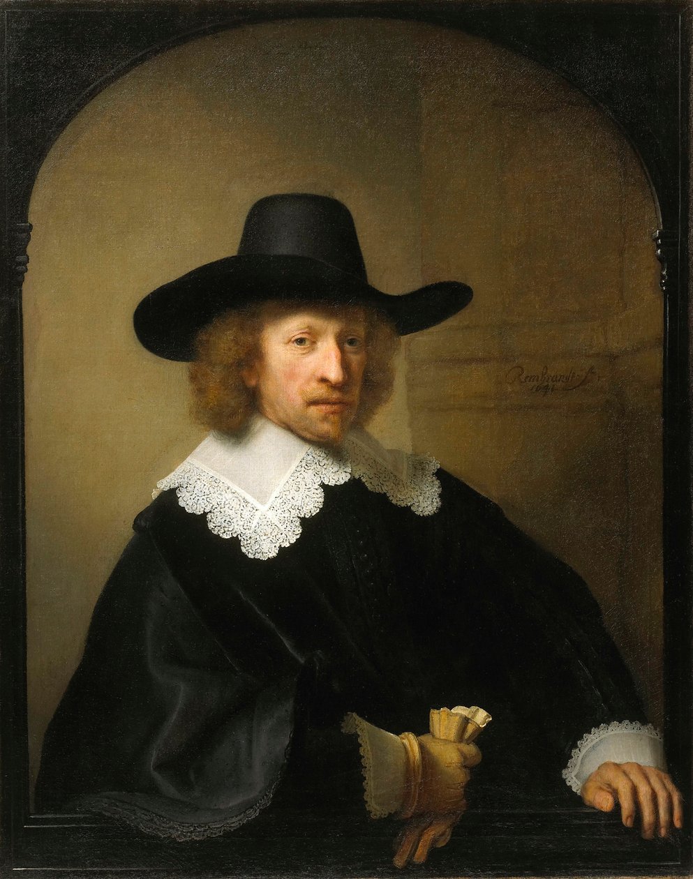 Portræt af Nicolaes van Bambeeck, 1641. af Rembrandt van Rijn