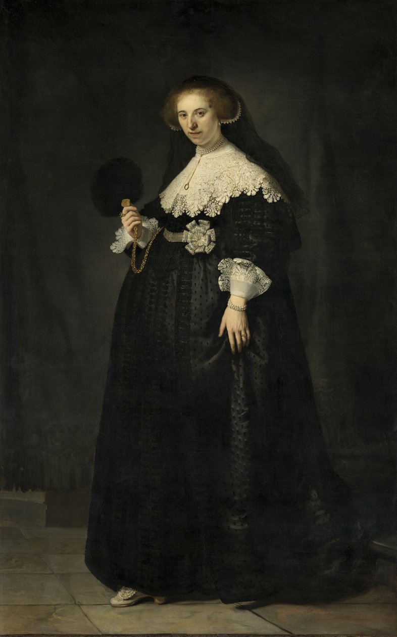 Portræt af Oopjen Coppit, 1634 af Rembrandt van Rijn