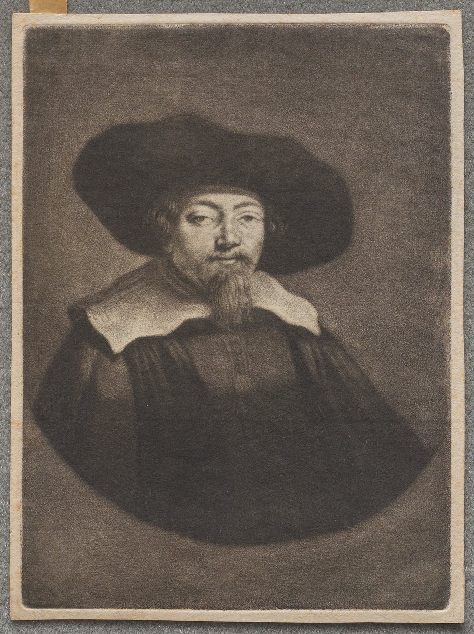 Portræt af Samuel Manasseh Ben Israel af Rembrandt van Rijn