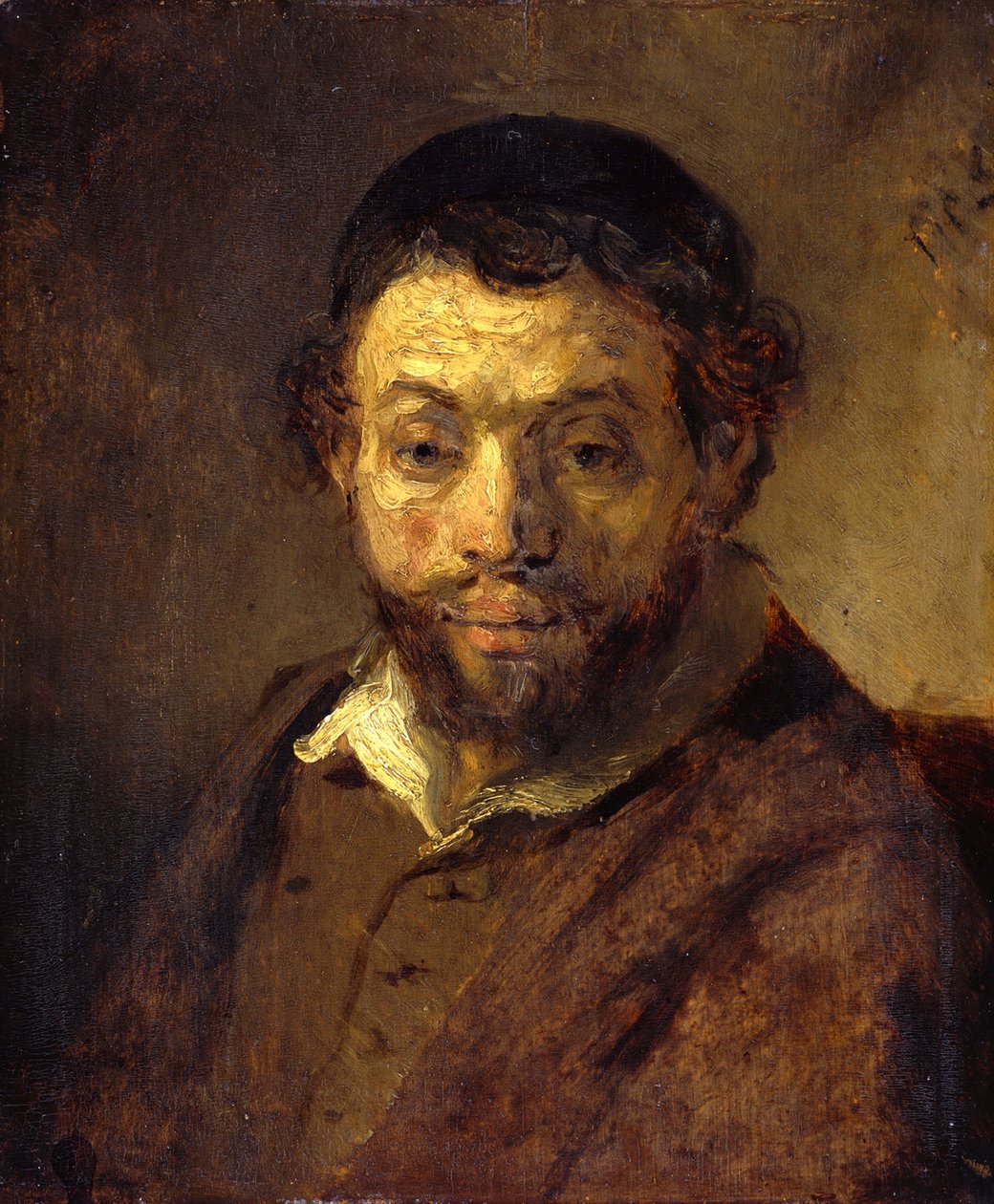 Portræt af en ung jøde af Rembrandt van Rijn