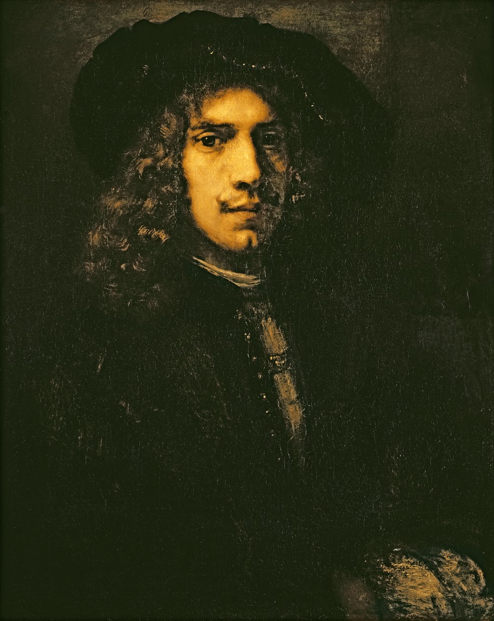 Portræt af en ung mand, 1658 af Rembrandt van Rijn