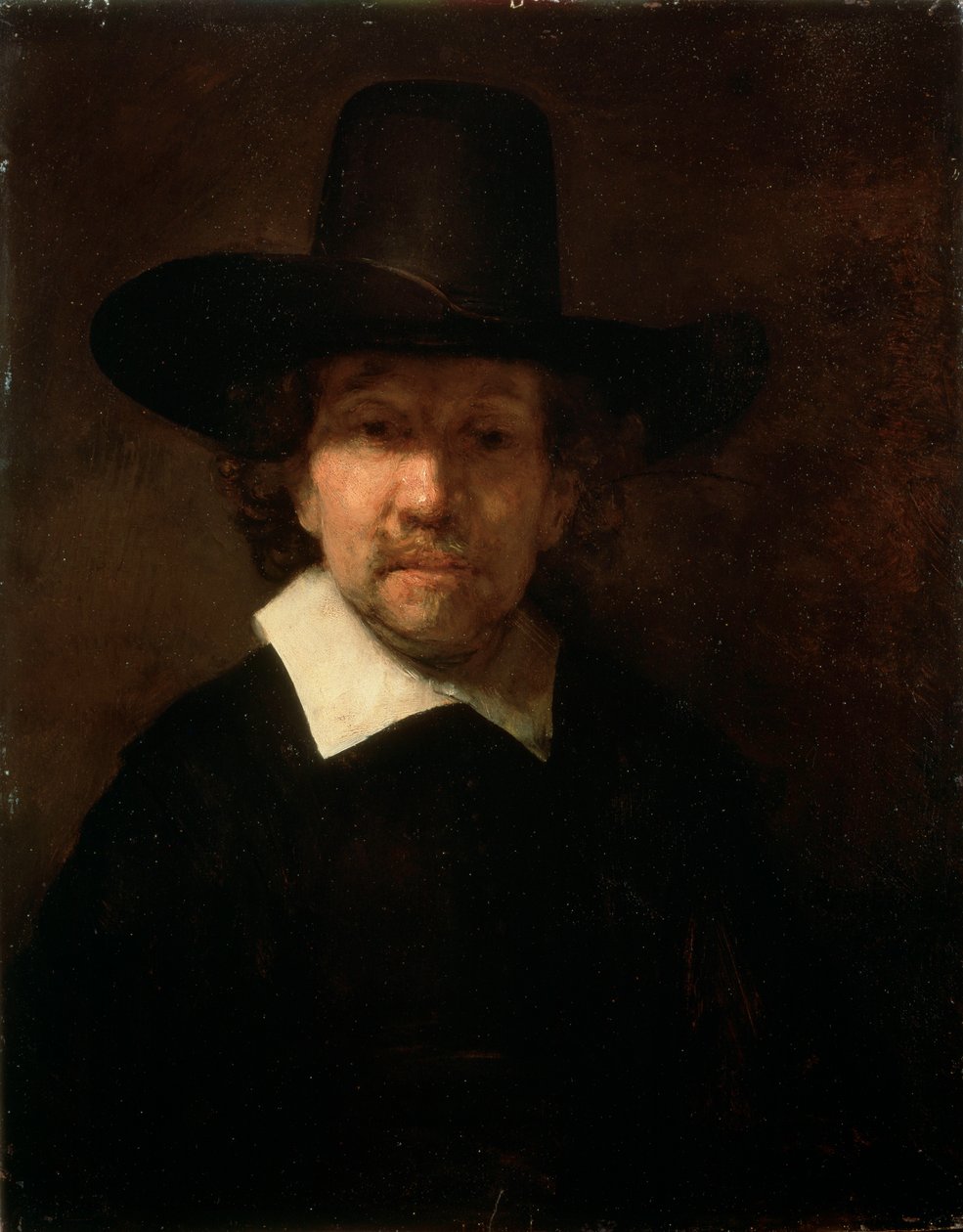 Portræt af digteren Jeremias de Decker, 1666. af Rembrandt van Rijn
