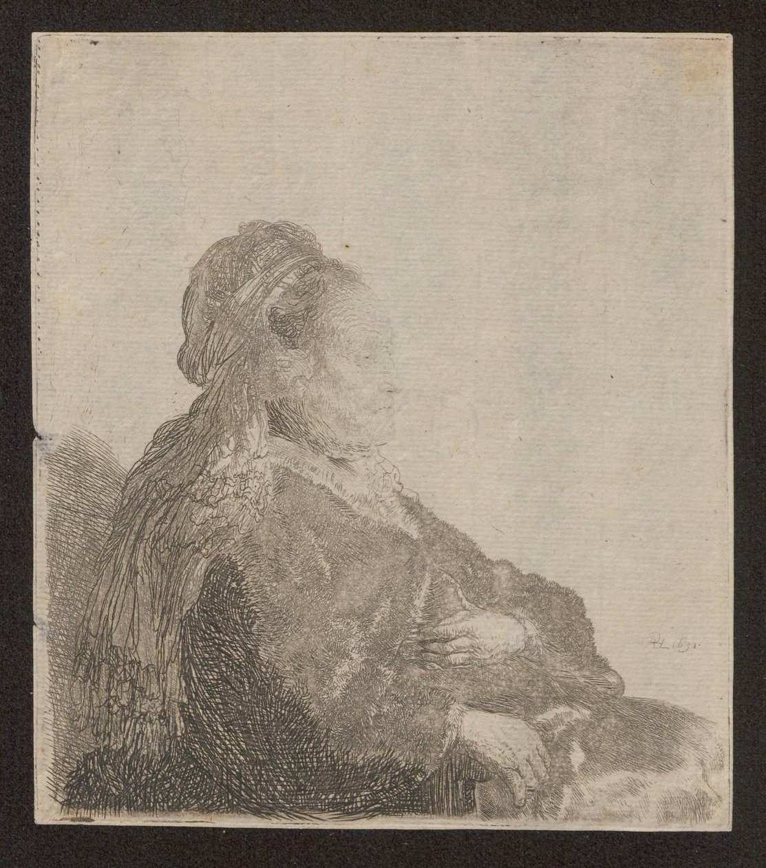 Et portræt af min mor af Rembrandt van Rijn