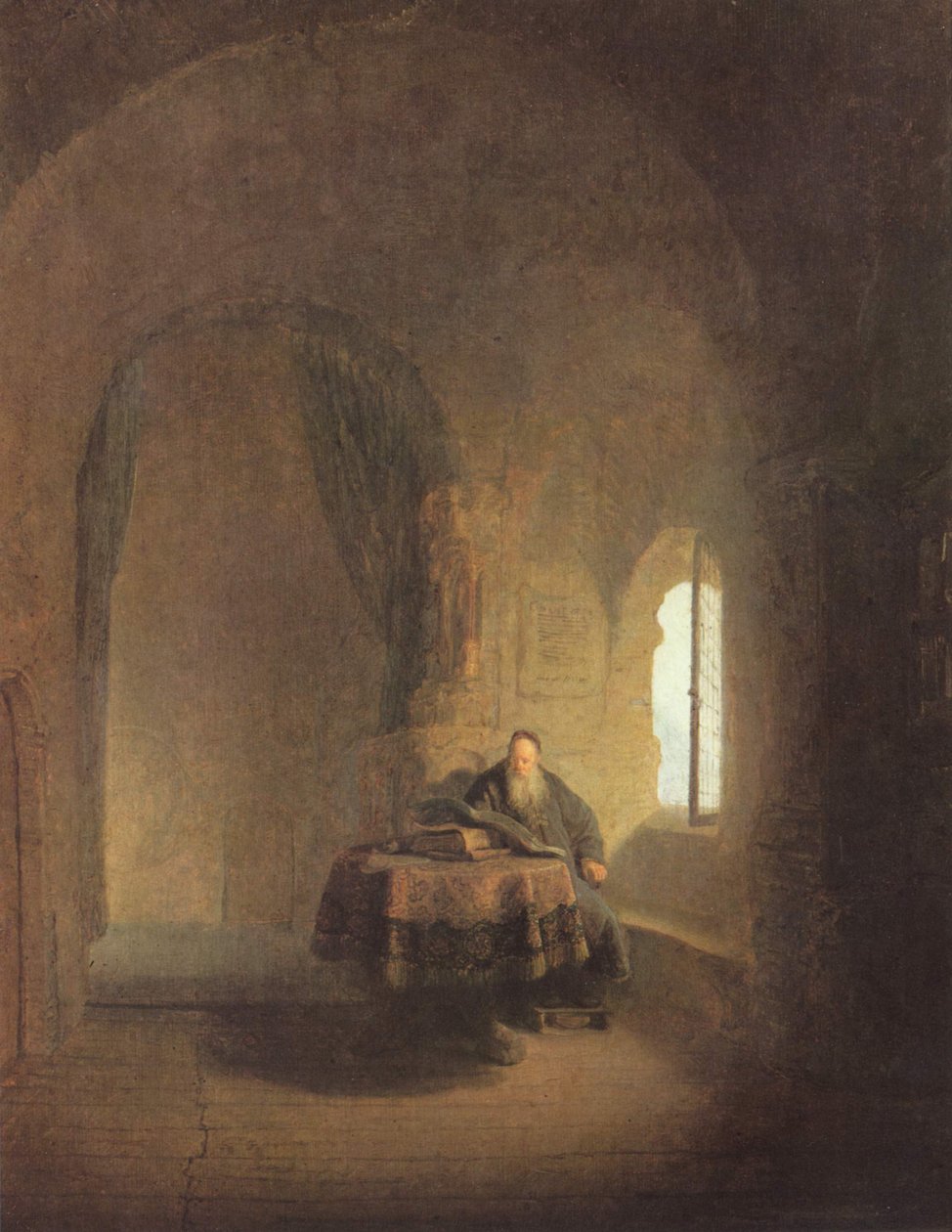 Sankt Anastasius, ca. 1660 af Rembrandt van Rijn