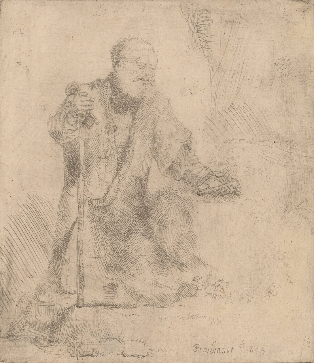 Sankt Peter i bod, 1645. af Rembrandt van Rijn