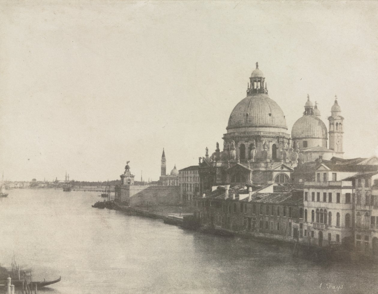 Santa Maria della Salute, Udsigt over Canal Grande, Venedig af Rembrandt van Rijn