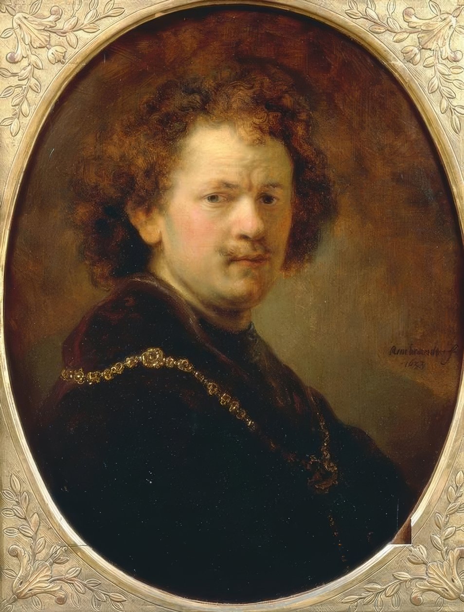 Selvportræt af Rembrandt van Rijn