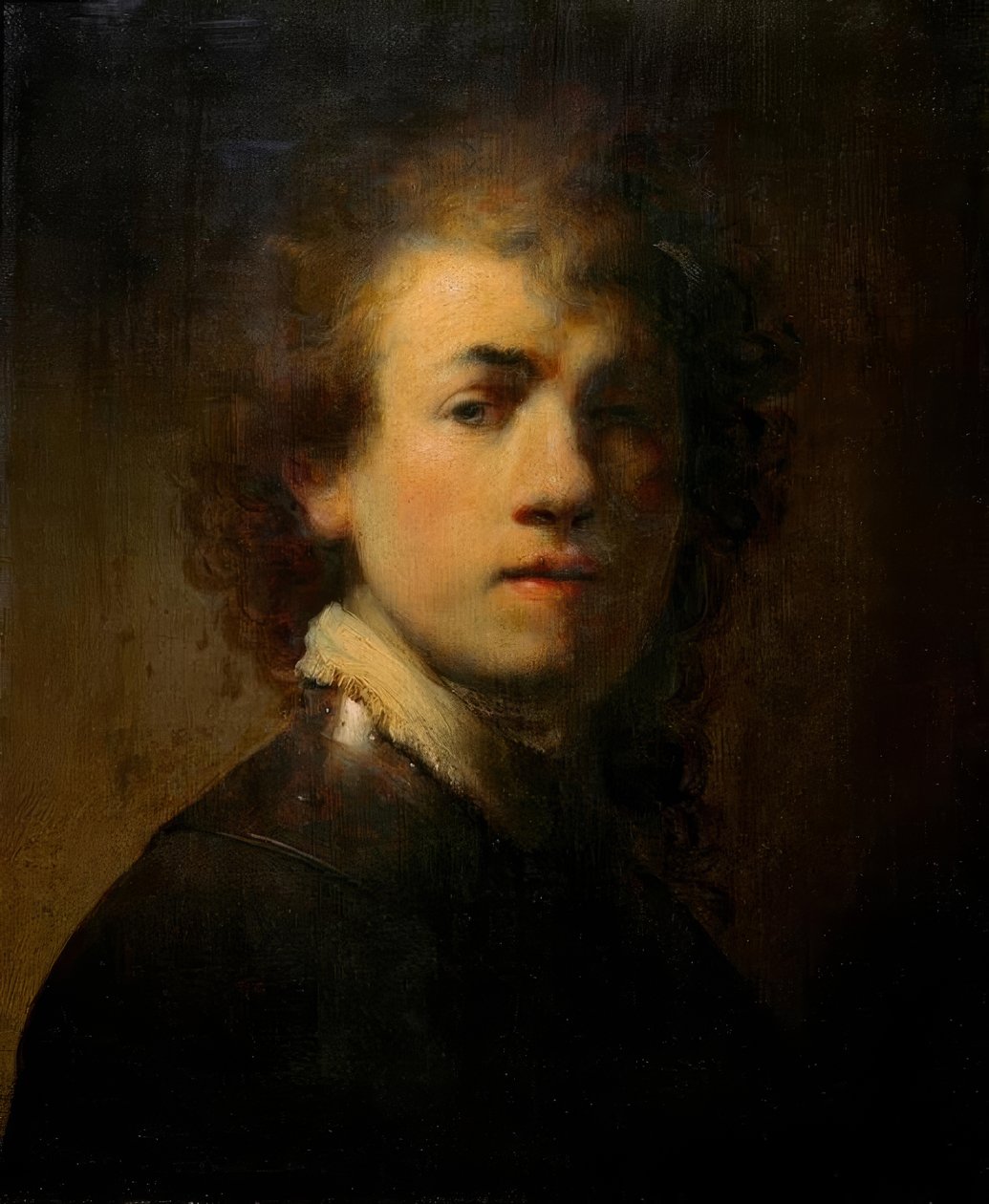 Selvportræt med en halskæde af Rembrandt van Rijn
