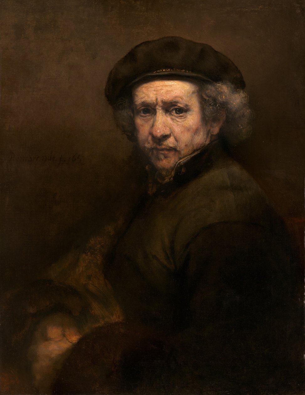 Selvportræt af Rembrandt van Rijn