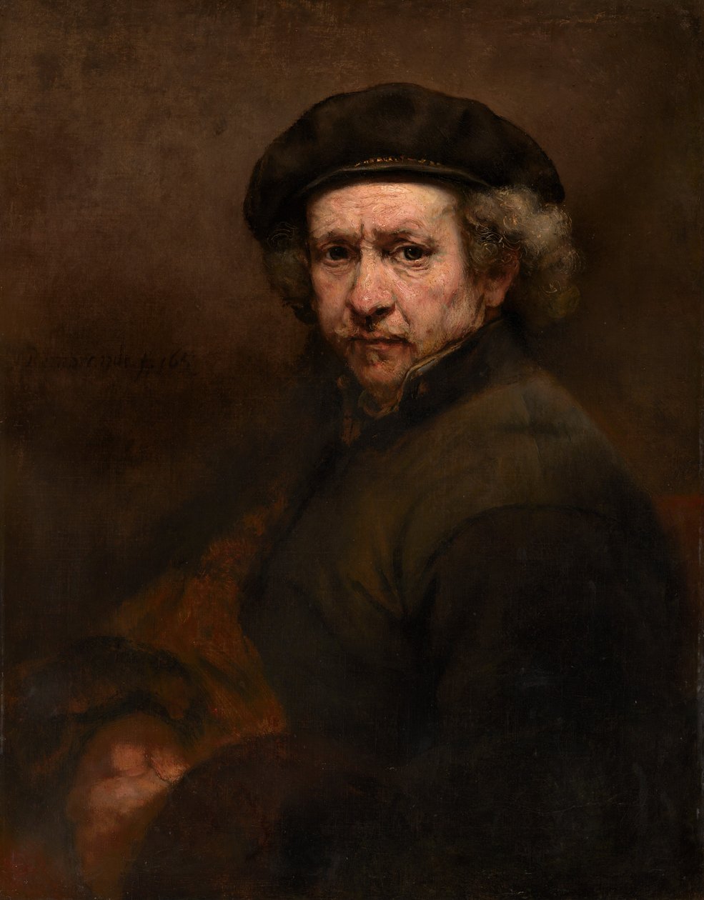 Selvportræt af Rembrandt van Rijn