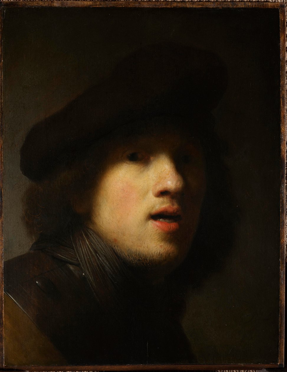 Selvportræt af Rembrandt van Rijn