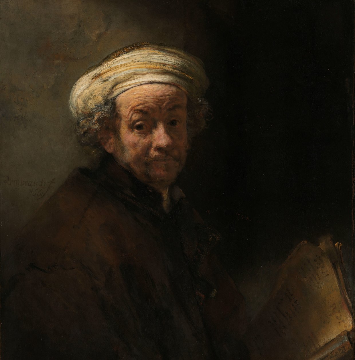 Selvportræt som apostlen Paulus Selvportræt som apostlen Paulus af Rembrandt van Rijn