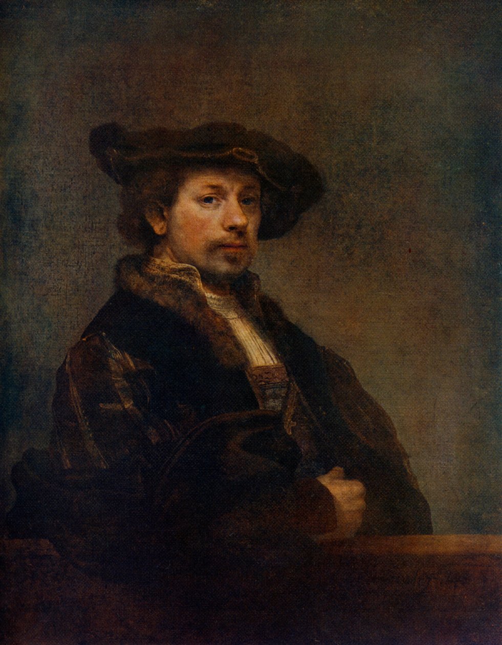 Selvportræt i en alder af 34, 1640, 1912. af Rembrandt van Rijn