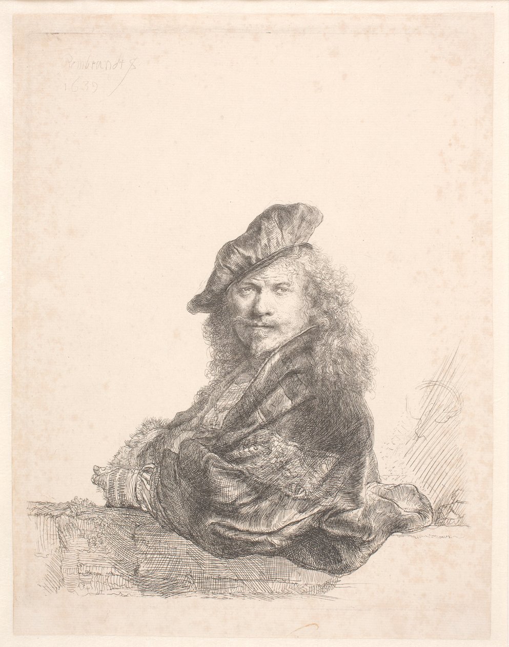Selvportræt af Rembrandt van Rijn