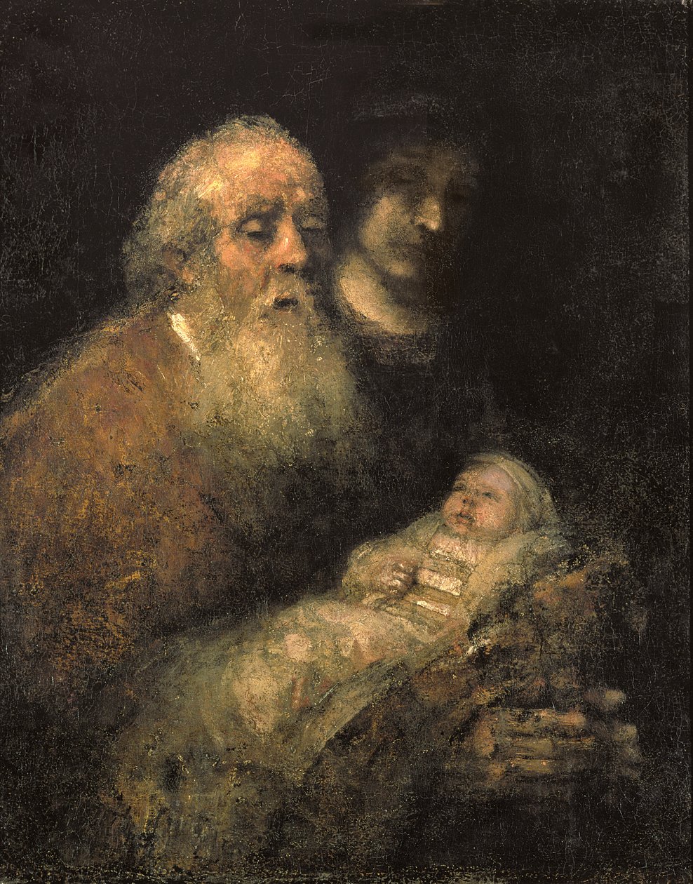 Simeon i templet, 1669 af Rembrandt van Rijn